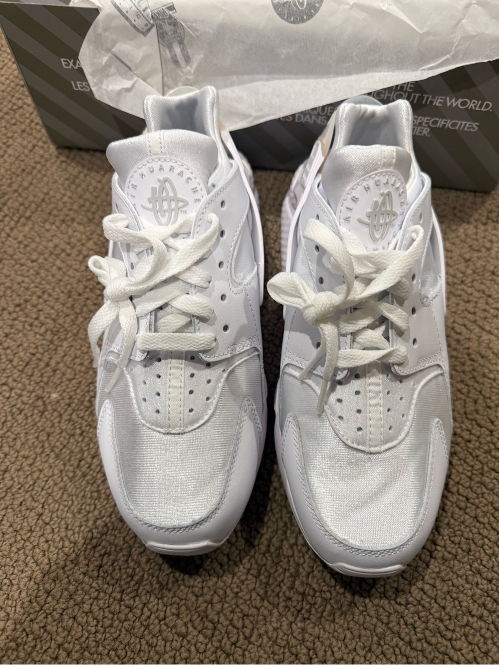 Nike White Women's Athletic Sneakers
